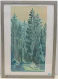 Herbst.1935 by Fred Stauffer, watercolor, offered Sep 2023