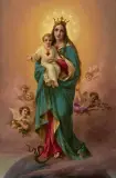 Madonna mit Kind by Luigi Crosio, oil on canvas, offered Jun 2023