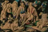 La pause by Léon-Ernest Drivier, pastel, offered Jun 2023