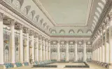 Die Halle der russischen Adelsversammlung in Moskau by C.A. Blanchard, watercolor, sold Jun 2023