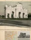 Puerta de Alcalá, Wrapped / Project for Madrid by Christo, 1981, collage, sold Jun 2023