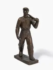 Feldarbeiter by László Szabó, bronze, offered Jun 2023