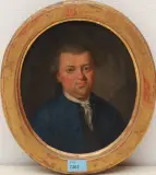 Bildnis des Sam: Aschlim:" (geb by Johann Volt, 1784, oil on copper, sold Jun 2023