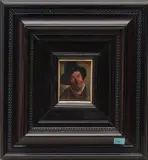 Bildnis eines Bauern by Österreich, 19.Jh., oil on panel, offered Jun 2023