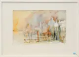Venedig by Gerhard Almbauer, 1993, watercolor, offered Jun 2023