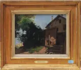 Schmiede by Alexandre-François Bonnardel, oil on panel, offered Jun 2023