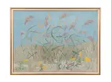 Ducks in Reeds by Michael O'Shaughnessy, oil on canvas, sold Apr 2023