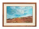 Garden Of The Gods by Betty Freeland, 1992, oil on canvas, sold Apr 2023