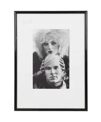 Andy Warhol and Candy Darling by Cecil Beaton, circa 1969, gelatin silver photograph on paper, sold Apr 2023