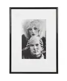 Andy Warhol and Candy Darling by Cecil Beaton, circa 1969, gelatin silver photograph on paper, sold Apr 2023