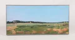 PA artist by Midge Stires, acrylic on canvas on wood panel, sold Apr 2025