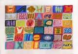 Untitled by Ida Kohlmeyer, screenprint, sold Jul 2022