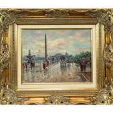Untitled by André Boyer, oil on canvas, sold Jul 2022
