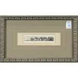 Untitled by Donald Shaw MacLaughlan, etching, sold Jul 2022