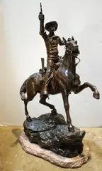 Untitled by Carl Kauba, bronze sculpture, sold Jul 2022