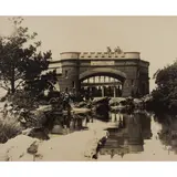 Observatory on Strawberry Hill by Willard Elmer Worden, gelatin silver print, sold Aug 2022