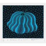 A Pumpkin BB-C by Yayoi Kusama, 2004, screenprint, sold Aug 2022