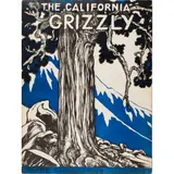 The California Grizzly by Chiura Obata, 1939, lithograph in color, sold Aug 2022