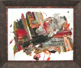 Aura calme by Ross Bishop, acrylic on canvas, sold Nov 2025