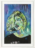 Portrait of a Woman by Brendan Botha, oil on board, sold Dec 2023