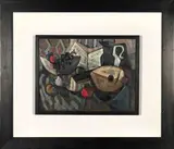 Still Life with Fruit by Hennie Niemann Snr, oil on canvas mounted on board, sold Dec 2023