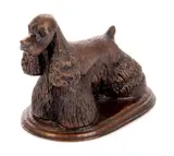American Cocker by Carlos Neto, bronze, sold Dec 2023