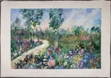 Vivid Memories by William Lester Stevens, Gouache on Paper, sold Jun 2024