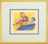Untitled by Ira Moskowitz, Etching, sold Jun 2024