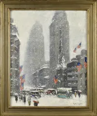 Untitled by Guy Carleton Wiggins, oil on canvas, sold May 2023