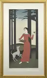 Persephone by Will Barnet, woodblock print, sold May 2023