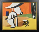 Untitled by Roland Dorcely, oil on canvas, sold May 2023