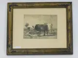 Untitled by Robert Swain Gifford, etching, sold May 2024