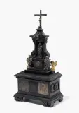 18./19.Jh., arrangiert by Kleiner Hausaltar, bronze, sold Jun 2023