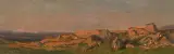 Felsige Landschaft by Barthélemy Menn, oil on paper, offered Jun 2023