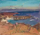 Cabo de Creus by Henri Schmid, 1972, oil on canvas, offered Jun 2023