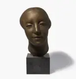 Frauenkopf by Hans Aeschbacher, 1936, bronze, offered Jun 2023