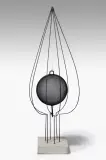 Moiré-sphère by Werner Witschi, 1988, pencil, offered Jun 2023