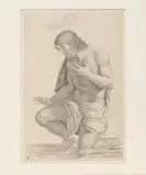 Die Taufe Christi by Johann Heinrich Lips, pencil, sold Jun 2023