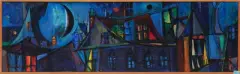 Schwarzer Mond by Rolf Dürig, 1957, oil on canvas, offered Jun 2023