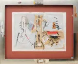 Ohne Titel by Hans Falk, 1993, mixed media, sold Jun 2023