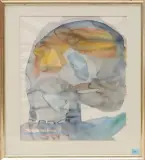 Ohne Titel by Klaudia Schifferle, watercolor, offered Jun 2023