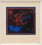 Figuren by Hans Rudolf Strupler, mixed media, sold Jun 2023