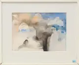 Die Nacht legt sich über die Stadt by Doris Walser-Wilhelm, 1994, watercolor, offered Jun 2023