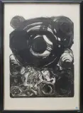 Der erschöpfte Atlas by Friedrich Dürrenmatt, 1982, lithograph, sold Jun 2023
