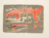 Betrunkener Bacchus by Hans Erni, 1962, color lithograph, sold Jun 2023