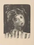 Monique by Hans Erni, 1954, lithograph, offered Jun 2023