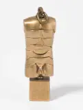 Microdavid-Off by Miguel Ortiz Berrocal, 1969, bronze, sold Mar 2023