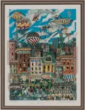 Untitled by Charles Fazzino, offset lithograph, sold Mar 2023