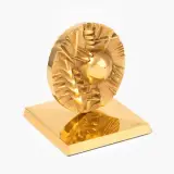 Disco per BSI by Arnaldo Pomodoro, bronze, sold Mar 2023