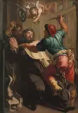 Das Martyrium des Heiligen Fidelis von Sigmaringen by Süddeutsch, 18.Jh., oil on canvas, sold Mar 2023